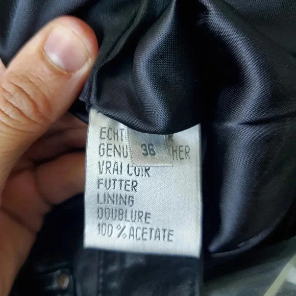 Ultimate 90's high waist leather straight leg pants - Picture 8 of 12